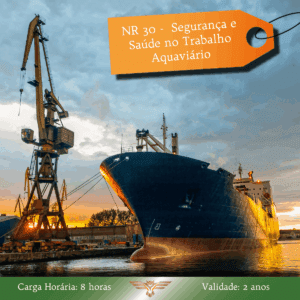 Curso NR 30 – Segurança e Saúde quanto ao Trabalho Aquaviário – 08 horas