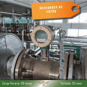 Curso de Medidor de Vazão – 08 horas com Certificado