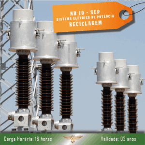 Curso NR 10 – Complementar – SEP – Reciclagem – 16 horas
