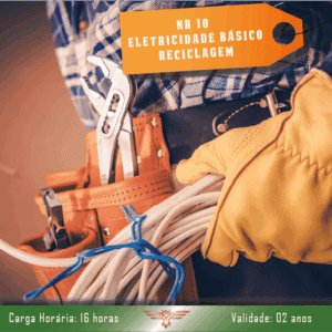 Curso NR 10 – Básico – Reciclagem – 16 horas