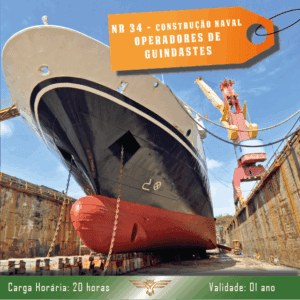 Curso de NR 34 – Operadores de Guindaste – 20 horas