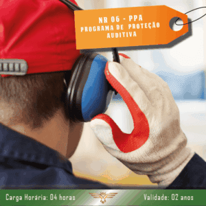 Curso NR 06 – PPA (Programa de Proteção Auditiva) – 04 horas