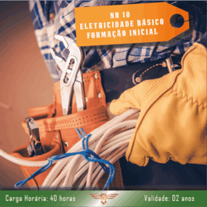 Curso NR 10 – Básico – Formação Inicial – 40 horas (Em Inglês)
