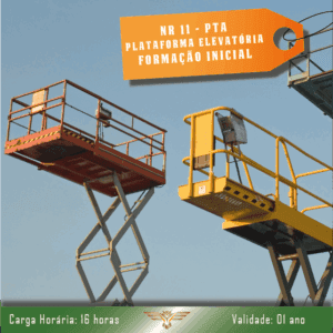 Curso de Operador de Plataforma Elevatória – PTA – 16 horas