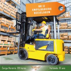NR 11 - Operador de Empilhadeira - Reciclagem