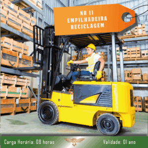 Curso NR 11/NR 12 – Operador de Empilhadeira – Reciclagem – 08 horas