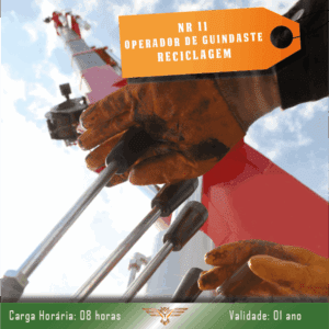 Curso de NR 11 – Operador de Guindaste – Reciclagem – 08 horas