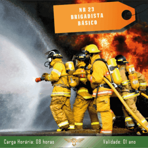 Curso NR 23 – Brigada de Incêndio Básico – 08 horas