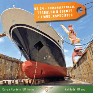 Curso de NR 34 – Trabalhos a Quente + 1 Módulo Específico – 08 Horas