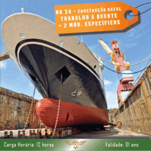 Curso de NR 34 – Trabalhos a Quente + 2 Módulos Específicos – 12 horas