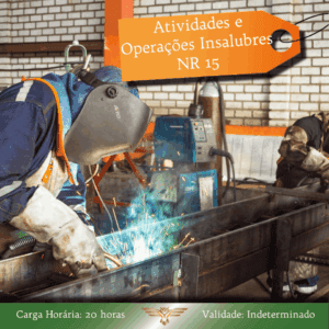 Curso de NR 15 – Atividades e Operações Insalubres – 20 horas
