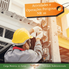Curso de NR 16 - Atividades e Operações Perigosas - 20 horas
