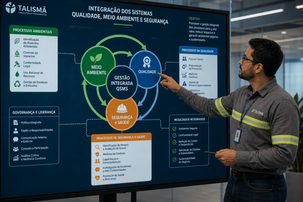 Tríade da excelência empresarial: desvendando os segredos da gestão integrada ISO 9001 14001 45001 4 - Normas ISO