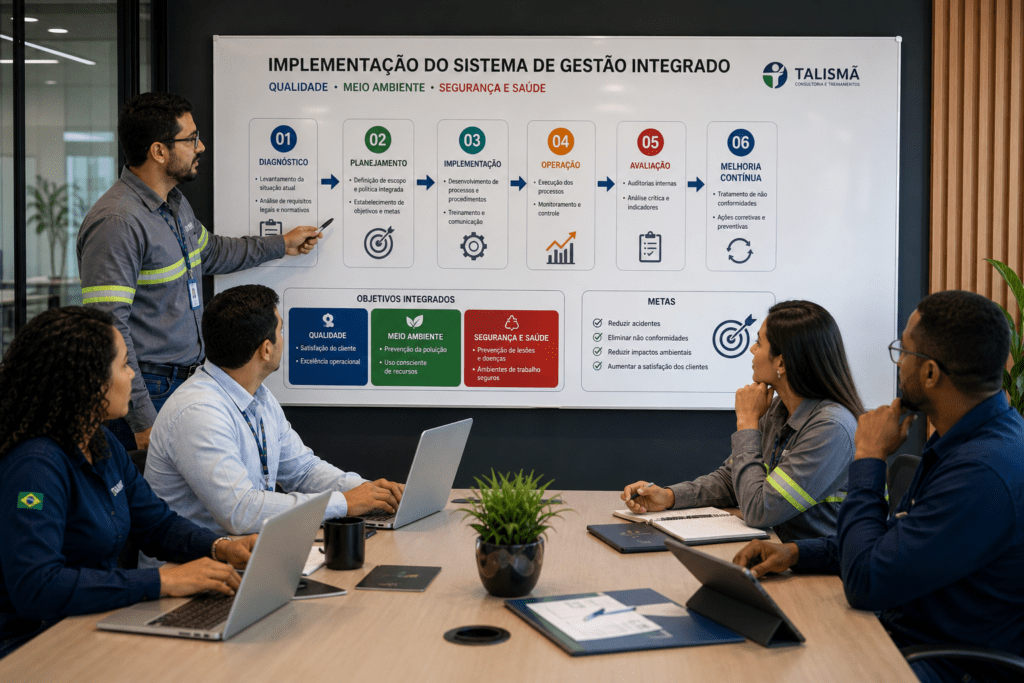 Tríade da excelência empresarial: desvendando os segredos da gestão integrada ISO 9001 14001 45001 8 - Normas ISO