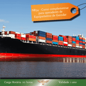 Curso de NR 34 – Curso Complementar para Operadores de Equipamento de Guindar – 20 horas (Em Inglês)
