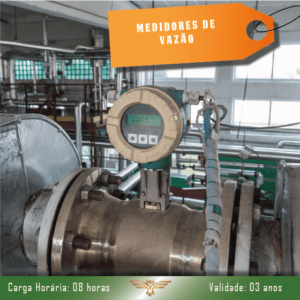 Curso de Medidor de Vazão – 08 horas com Certificado