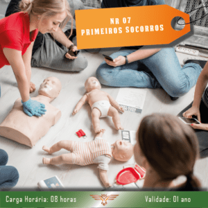 Curso NR 07 – Primeiros Socorros – 08 horas