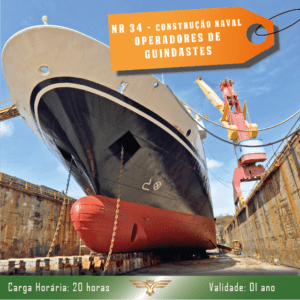 Curso de NR 34 – Operadores de Guindaste – 20 horas