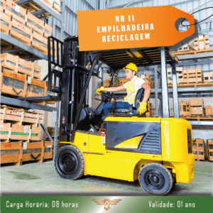 Curso NR 11/NR 12 – Operador de Empilhadeira – Reciclagem – 08 horas