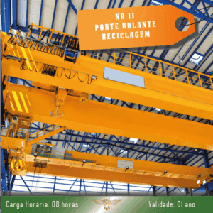 Curso de NR 11/NR 12 – Operador de Ponte Rolante – Reciclagem – 08 horas