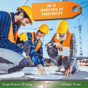 Curso NR 18 – Indústria da Construção – 08 horas