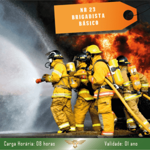 Curso NR 23 – Brigada de Incêndio Básico – 08 horas