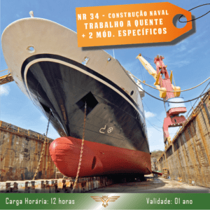 Curso de NR 34 – Trabalhos a Quente + 2 Módulos Específicos – 12 horas