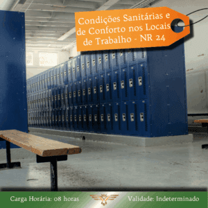 Curso de NR 24 – Condições Sanitárias e de Conforto nos Locais de Trabalho – 08 horas