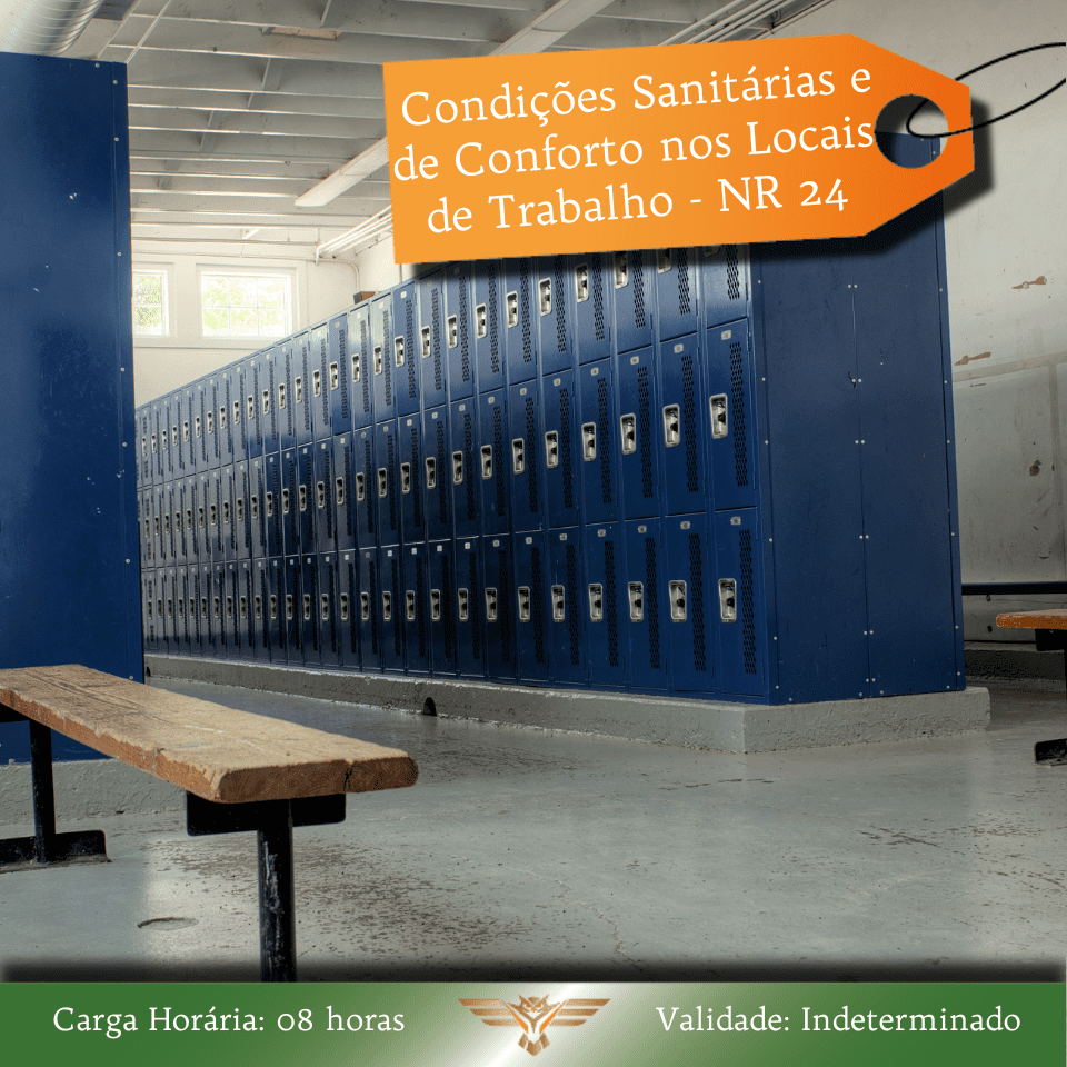 Curso de NR 24 - Condições Sanitárias e de Conforto nos Locais de Trabalho - 08 horas 3 -