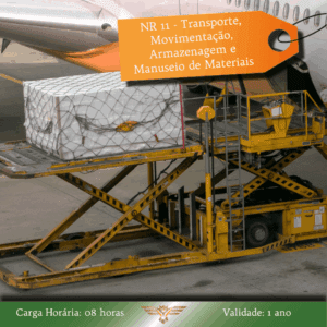 Curso de NR 11 – Transporte, Movimentação, Armazenagem e Manuseio de Materiais – 08 horas