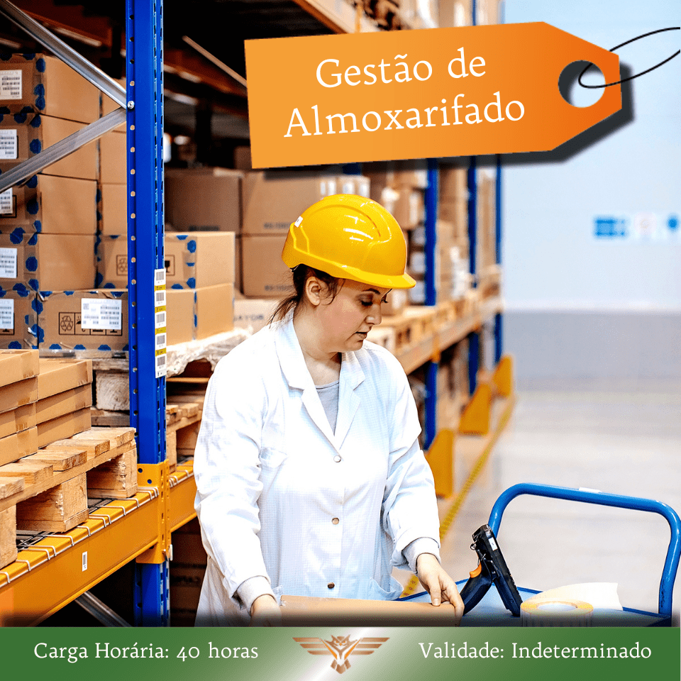 Curso de Gestão de Almoxarifado - 40 horas - EAD 1 -