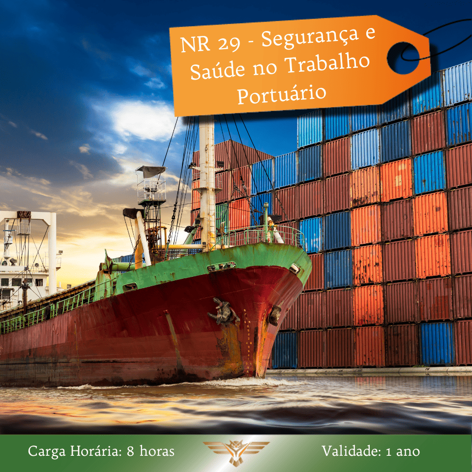Curso de NR 29 - Segurança e Saúde no Trabalho Portuário - 08 horas 1 -